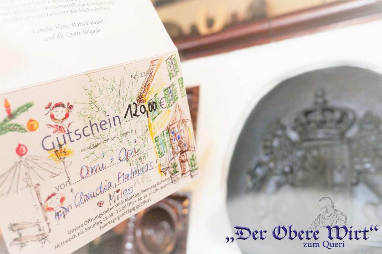 Der Obere Wirt Zum Queri Hotel Andechs Luaran gambar